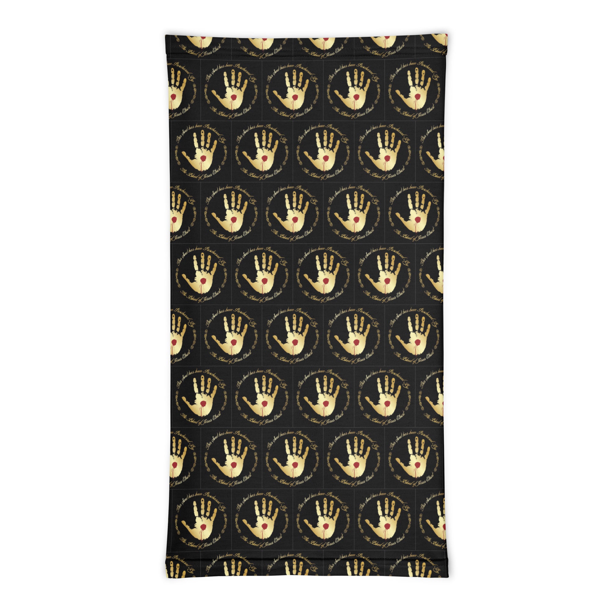 Neck Gaiter Jesus Christ Nail.