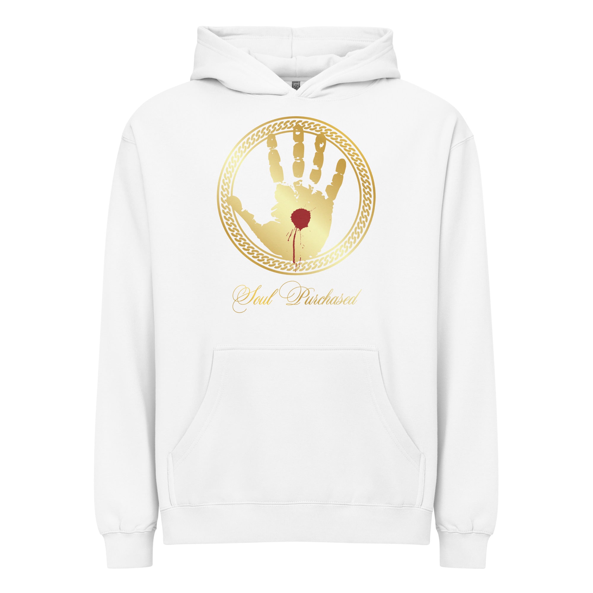 Men’s box hoodie fashion shape